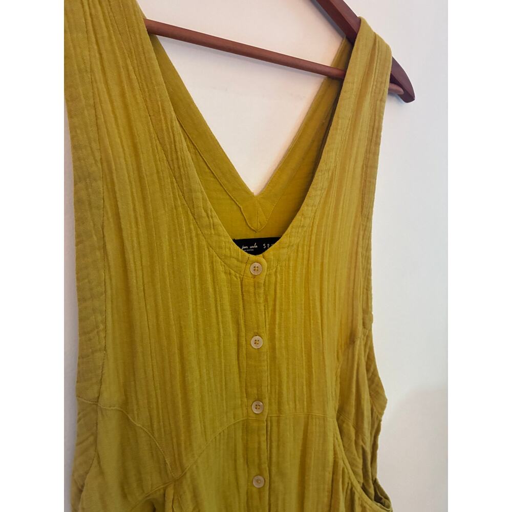 Out From Under Rhea Button Front Jumpsuit -Small - Picture 5 of 7